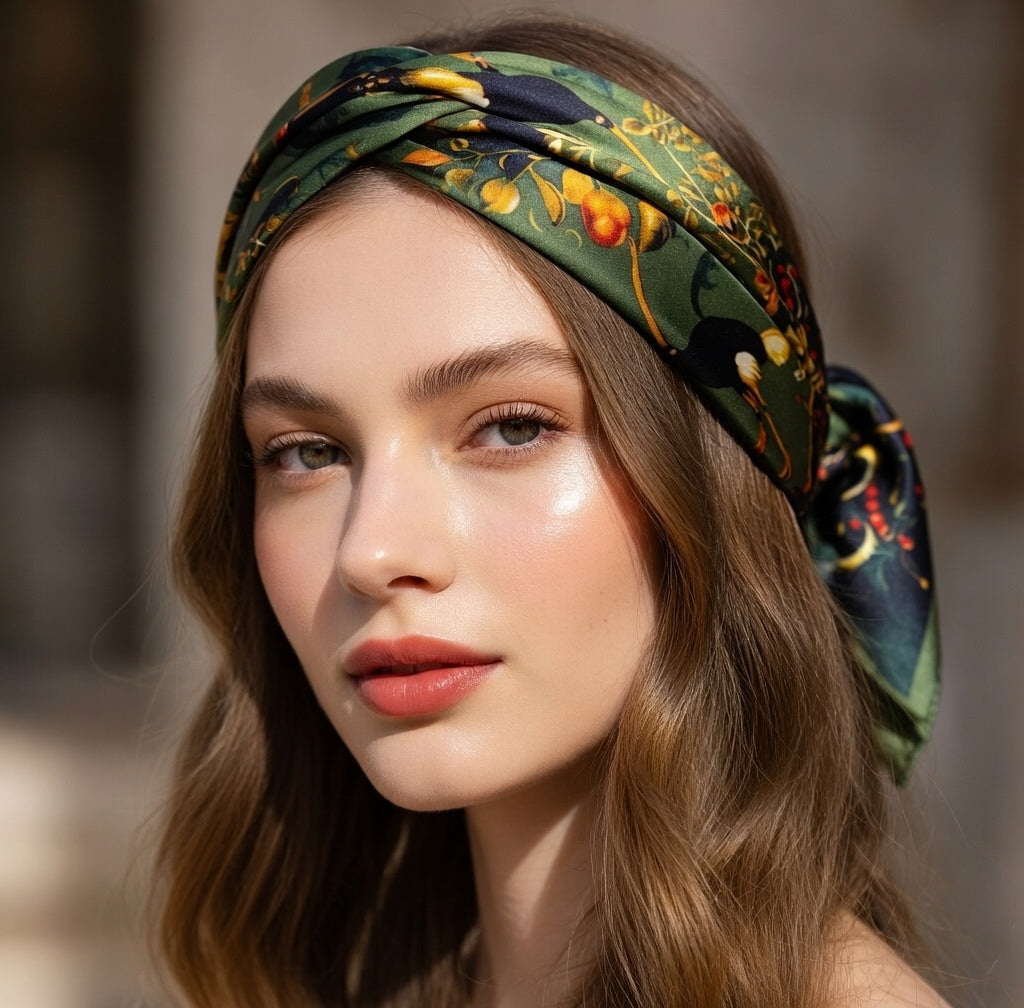 From Office to Party: How One Silk Scarf Transforms Your Look in 5 Minutes
