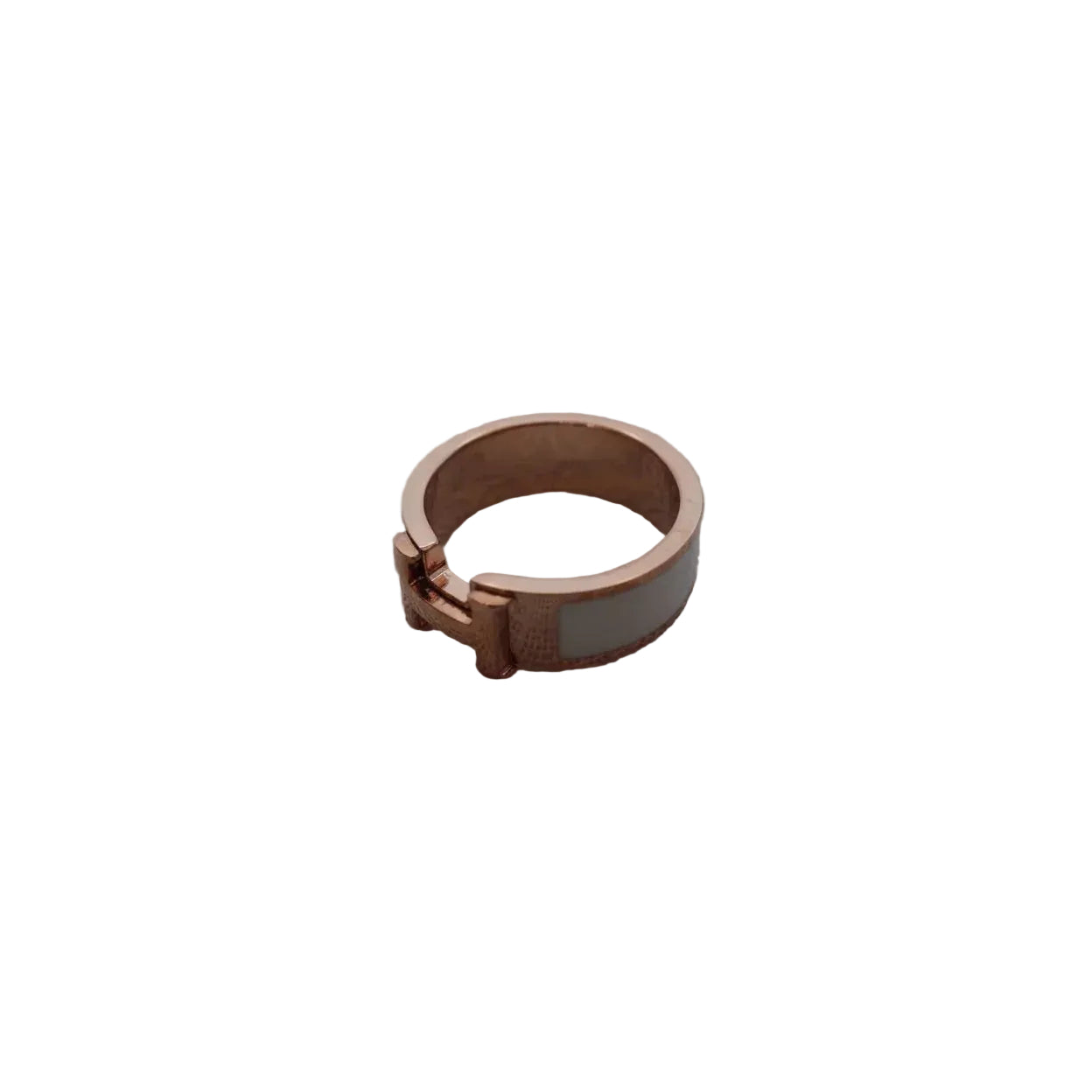 Elegant Scarf Ring - 18K Gold Plated Enamel Buckle & Clip for Silk Scarves - Scarves4you