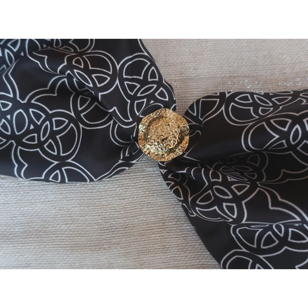 Elegant Scarf Ring - Versatile Buckle & Clip for Silk Scarves - Scarves4you