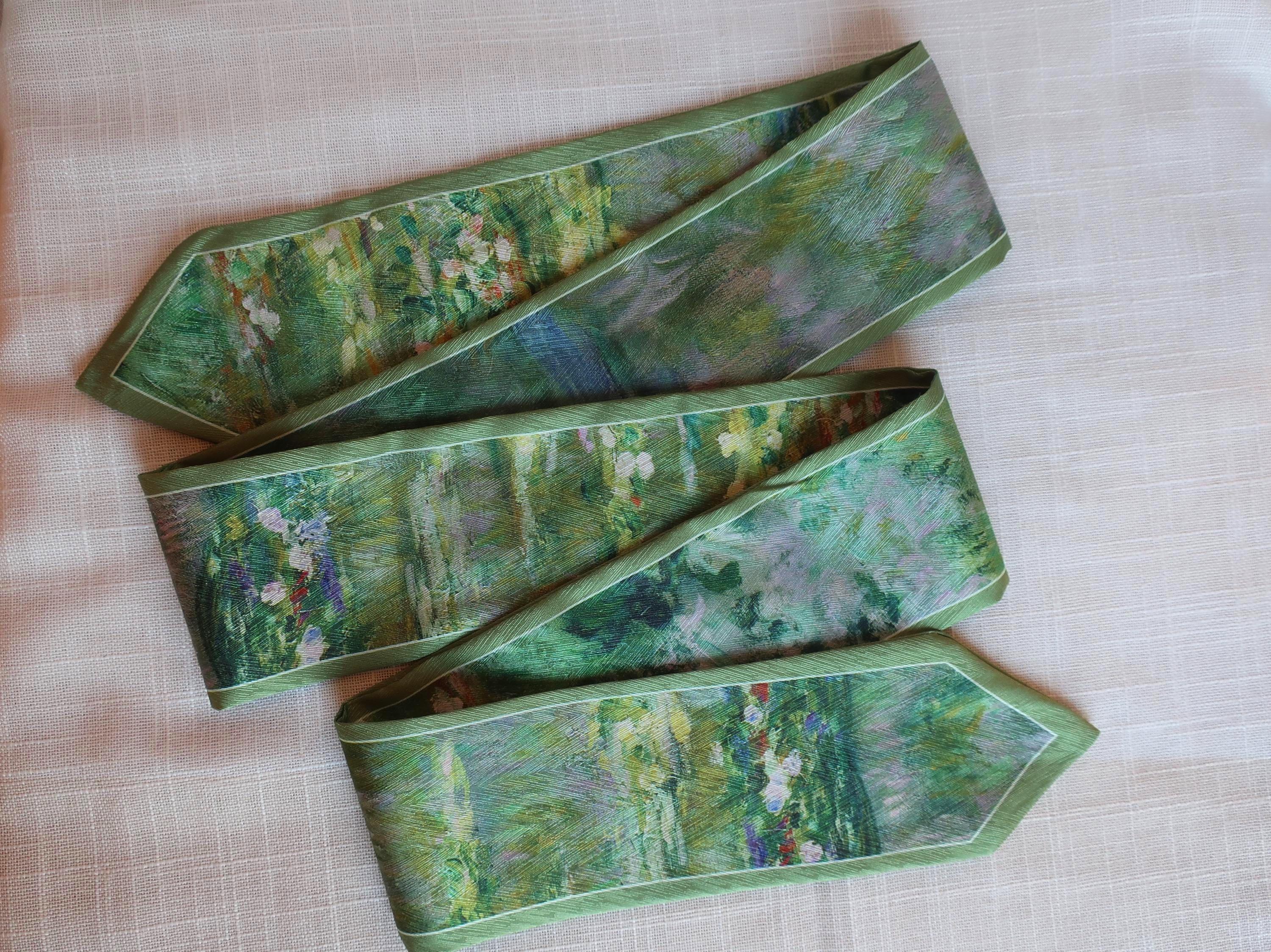 Vintage Oil Painting Headband: Elegant Floral Hair Accessory & Skinny Scarf for Bags - Scarves4you
