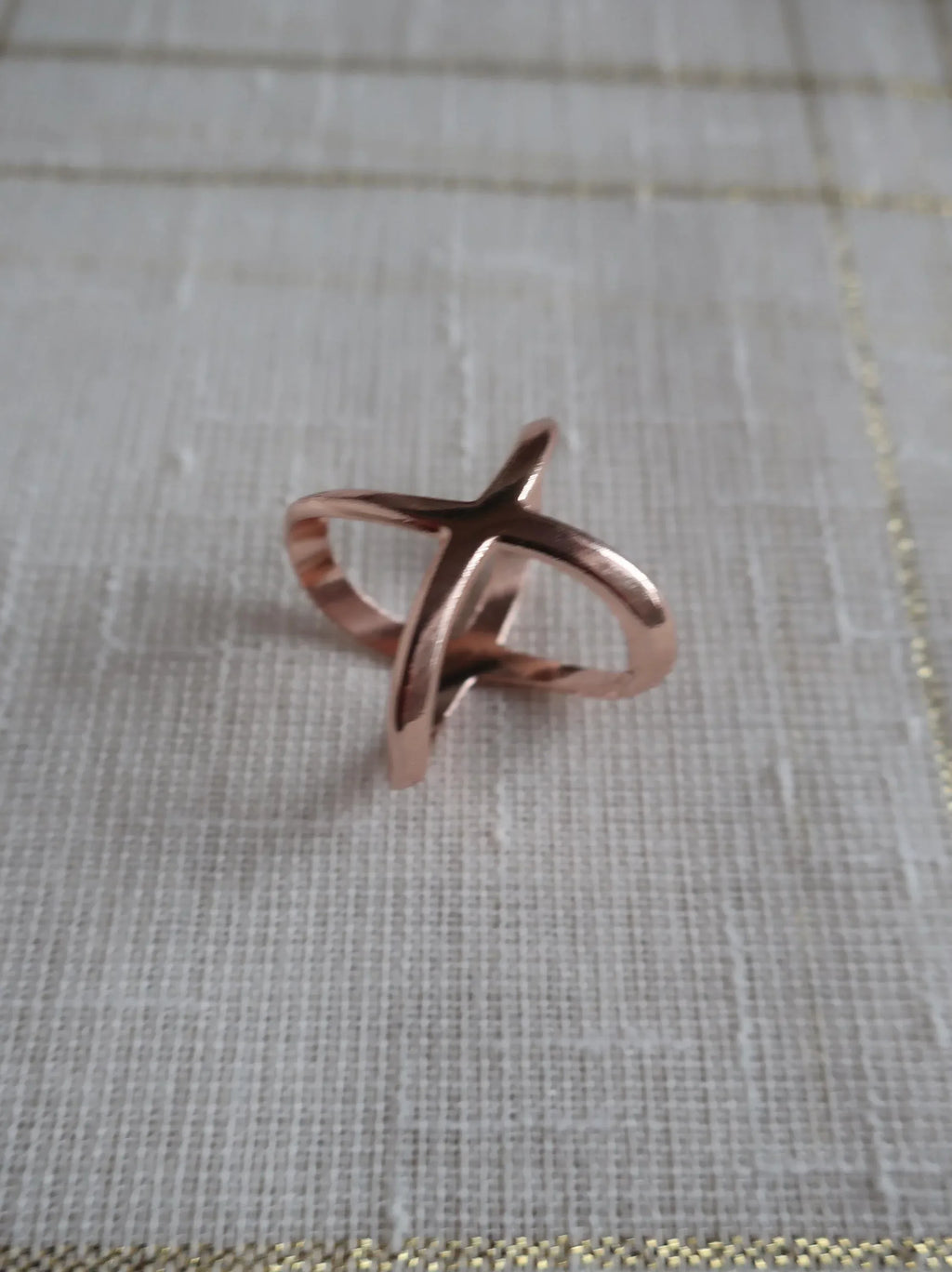 Mini Scarf Ring 1.3cm - Cross-Shape Metal Buckle | 5 Color Options - Scarves4you