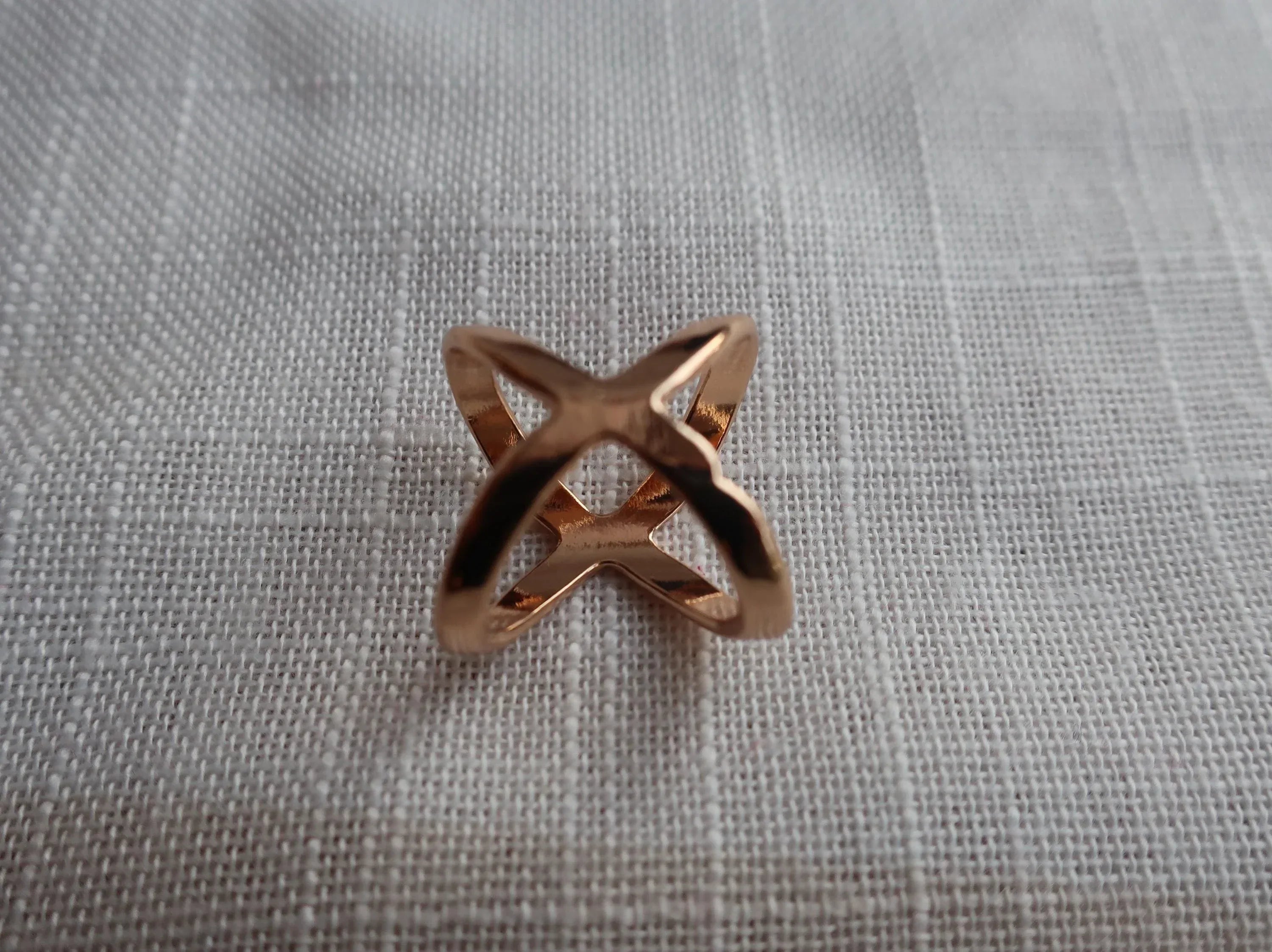 Mini Scarf Ring 1.3cm - Cross-Shape Metal Buckle | 5 Color Options - Scarves4you