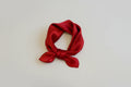 Red Pure Silk Scarf 53x53 cm - Scarves4you